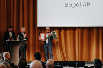 Prisutdlening Årets branschsamarbete 2024 - Bopol AB