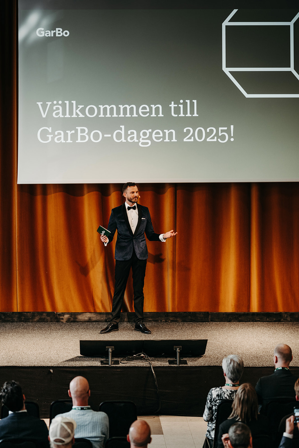 Moderator Eddie Oredsson, GarBo-dagen 2025