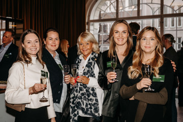 Linnea Johansson, Maria Runald, Marie Lindohf, Sofia Lilja och Elin Suijkerbuijk.