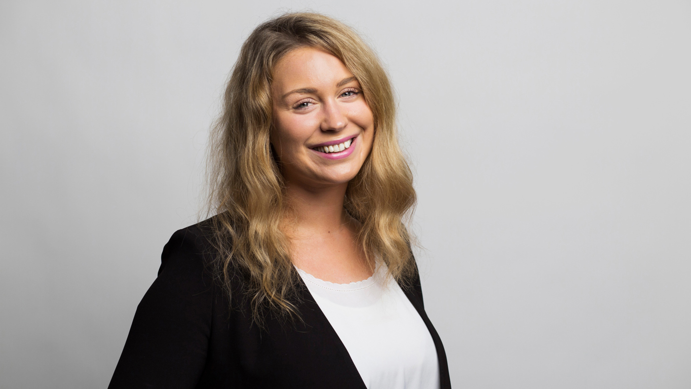 Porträtt på Caroline Huss