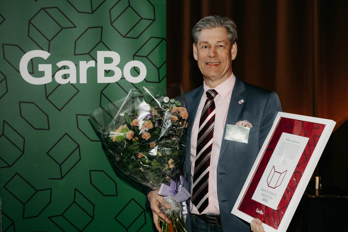 Vinnare av Årets branschsamarbete 2023 – Hållbar Byggbransch.