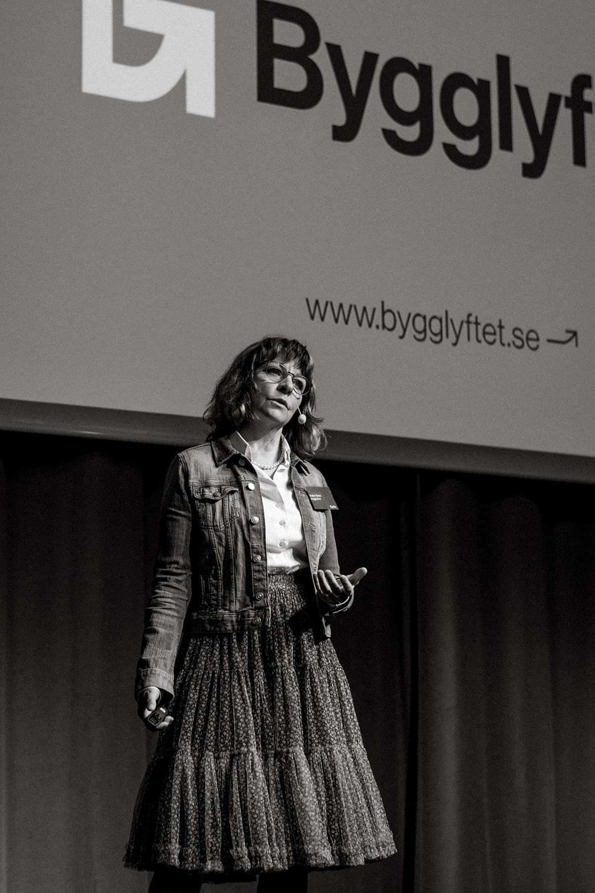 Kajsa Simu, Programchef på Bygglyftet - För en hållbar framtid i byggsektorn.