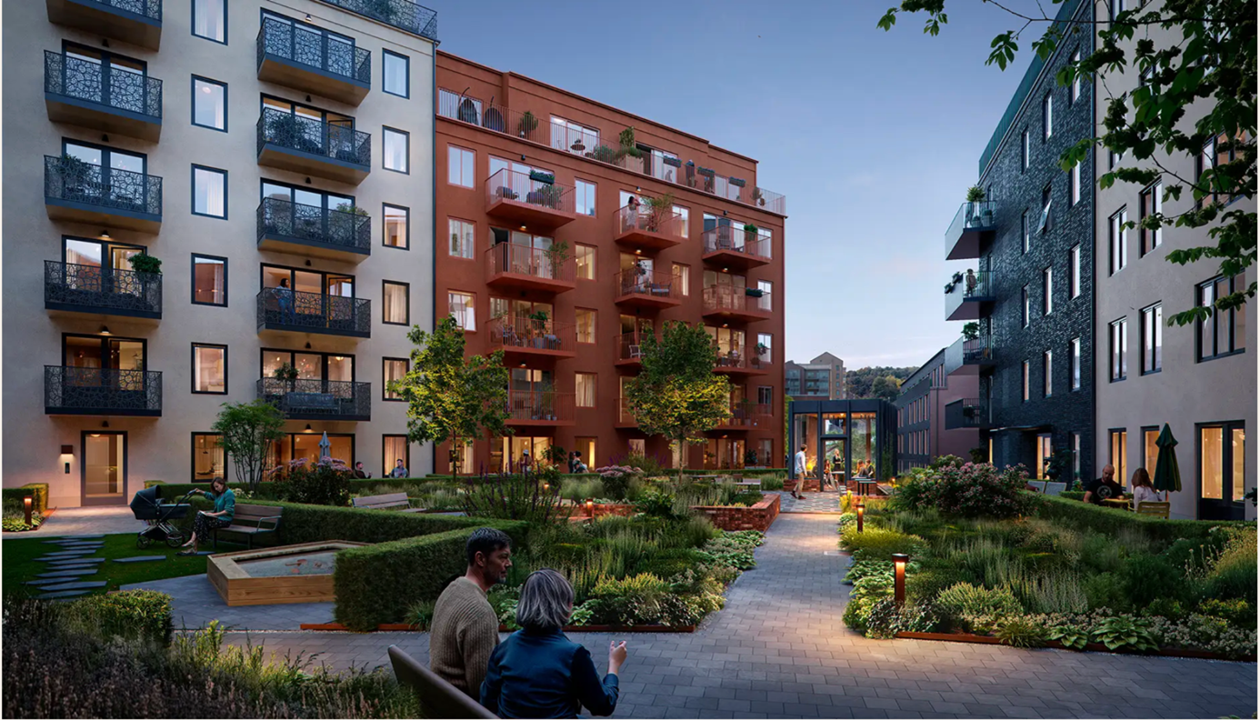 Med kunden på första parkett