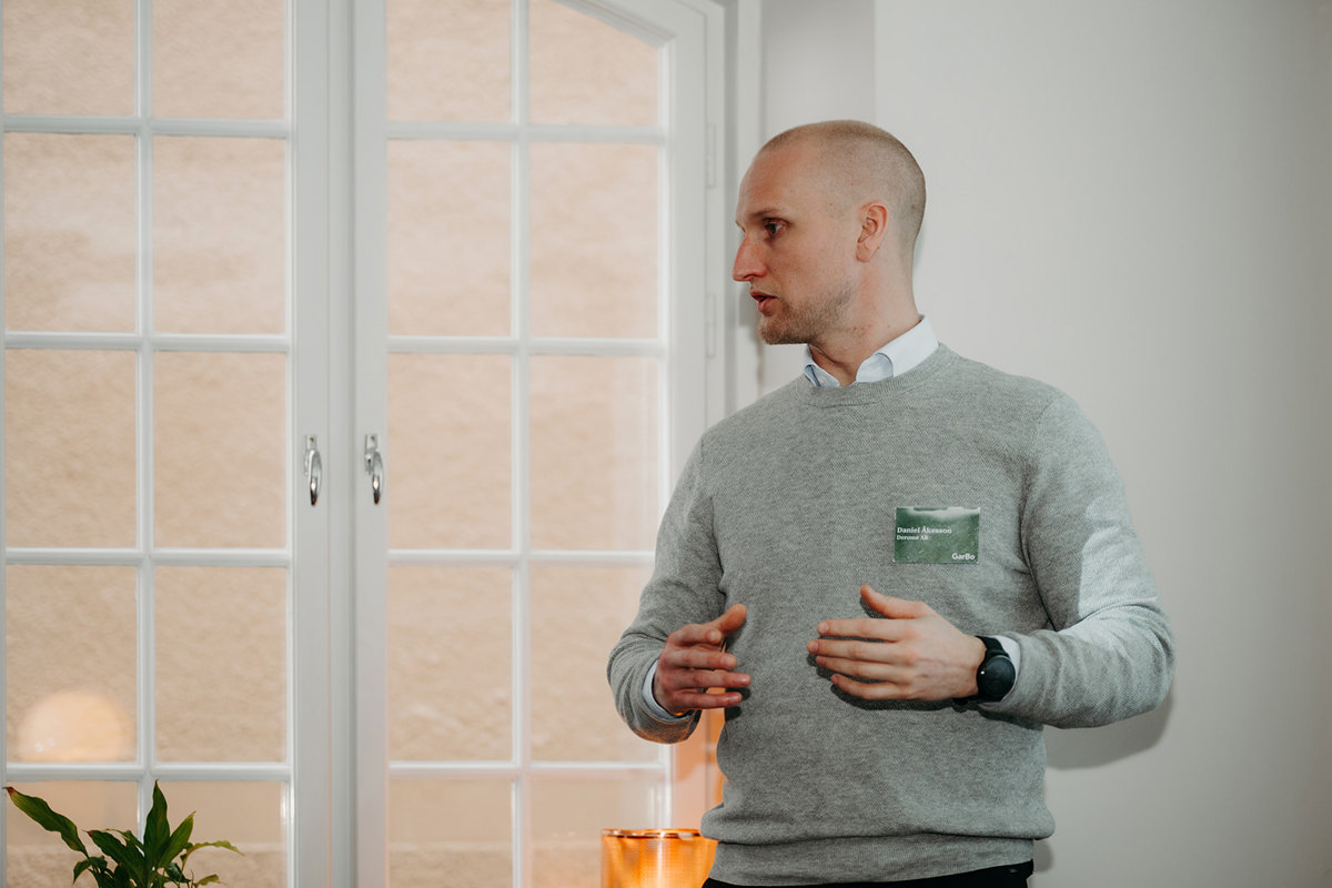 Daniel Åkesson, Projektchef på Derome.