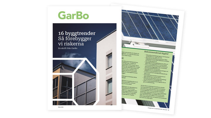 16 byggtrender – så förebygger vi riskerna